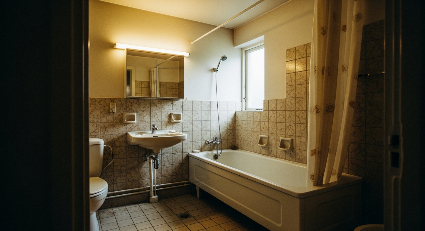 Badeværelse før renovering